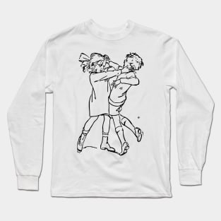 cute fight Long Sleeve T-Shirt